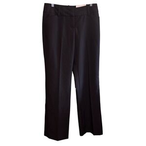NWT Cato Womens Career Office Work Contemporary Trouser Dress Pants Black Size 8